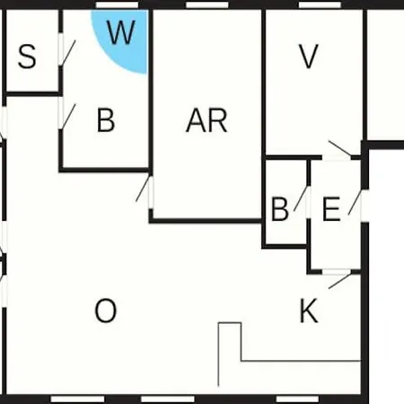 Casa de Férias 8 Person In Sydals